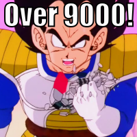 Over 9000 Logo